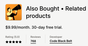 In 2016, Also Bought was developed with the aim of bringing the successful Amazon 'Customers Who Bought This Item Also Bought' product recommendation widget to Shopify. The AI technology is unparalleled, having been trained on billions of products and orders, and refined and improved over the years.