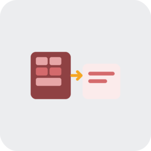 appikon alternative shown as switching from a busy multi-channel app card to a simpler amber-accented app card