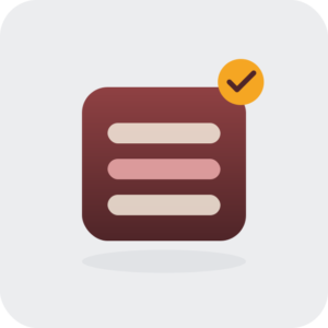 personalization text box horizon theme shown as a product card with input rows and an amber verified badge