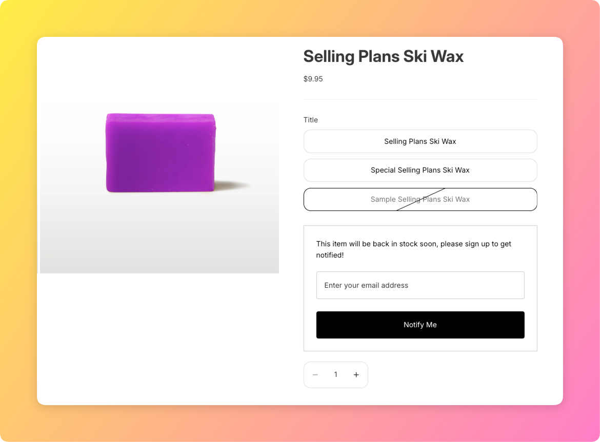 How to Add a ‘Notify Me’ Button on Shopify
