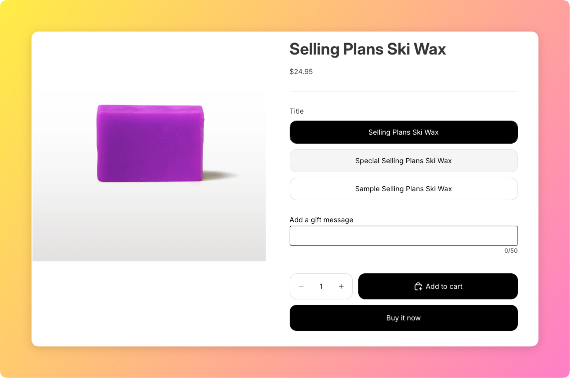 How to Add Product Personalization on the Horizon Theme (Shopify)