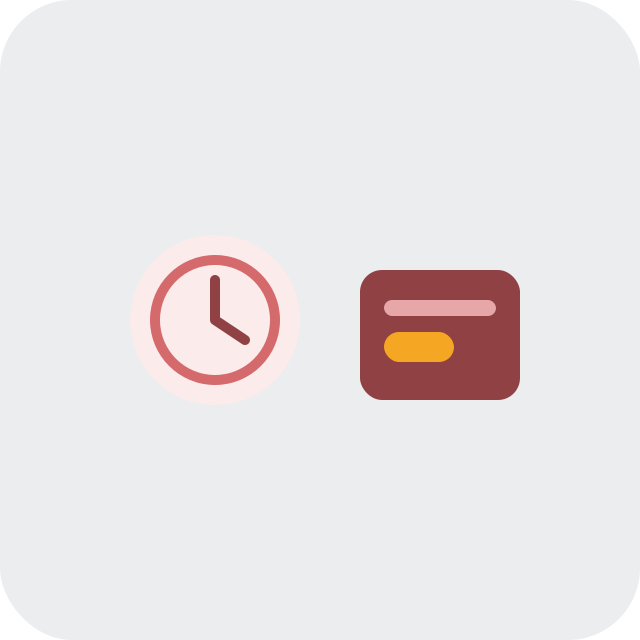 shopify inventory countdown vs low stock badge shown as a timer icon next to an amber-accented stock counter badge