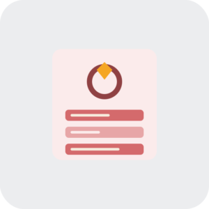 shopify personalization jewelry shown as a ring with an amber gem above input fields