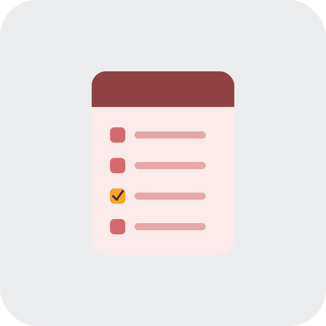 shopify q4 prep checklist illustrated as a checklist card with one item marked done