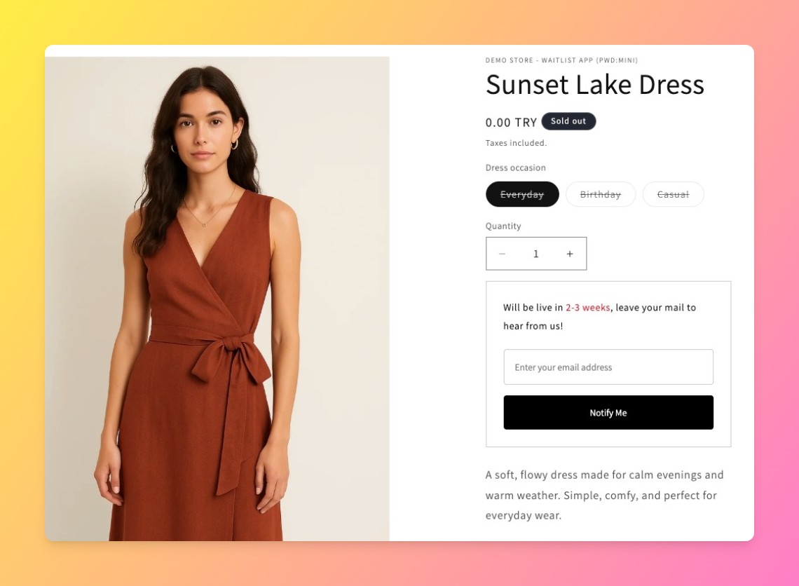 Notify Me alternative comparison: Restock Alert & Waitlist - Mini vs Notify Me pricing and features