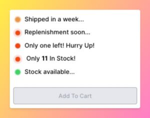 How to Add a Stock Countdown to Shopify Product Pages