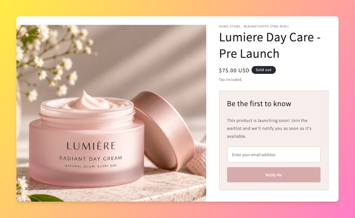How to Build a Shopify Pre-Launch Product Page